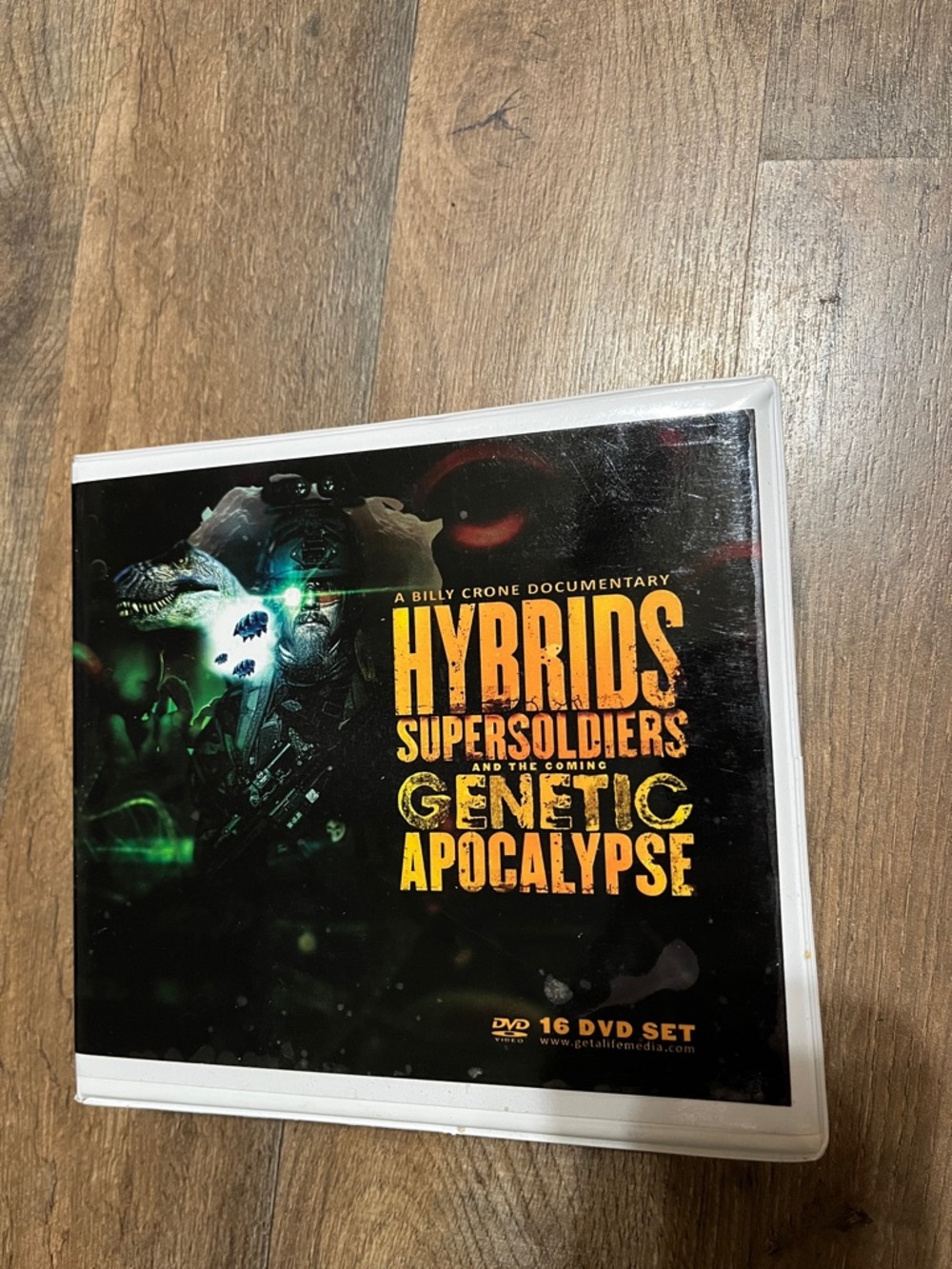 Hybrids Supersoldiers Genetic Apocalypse DVD Set - Black/Yellow Artwork